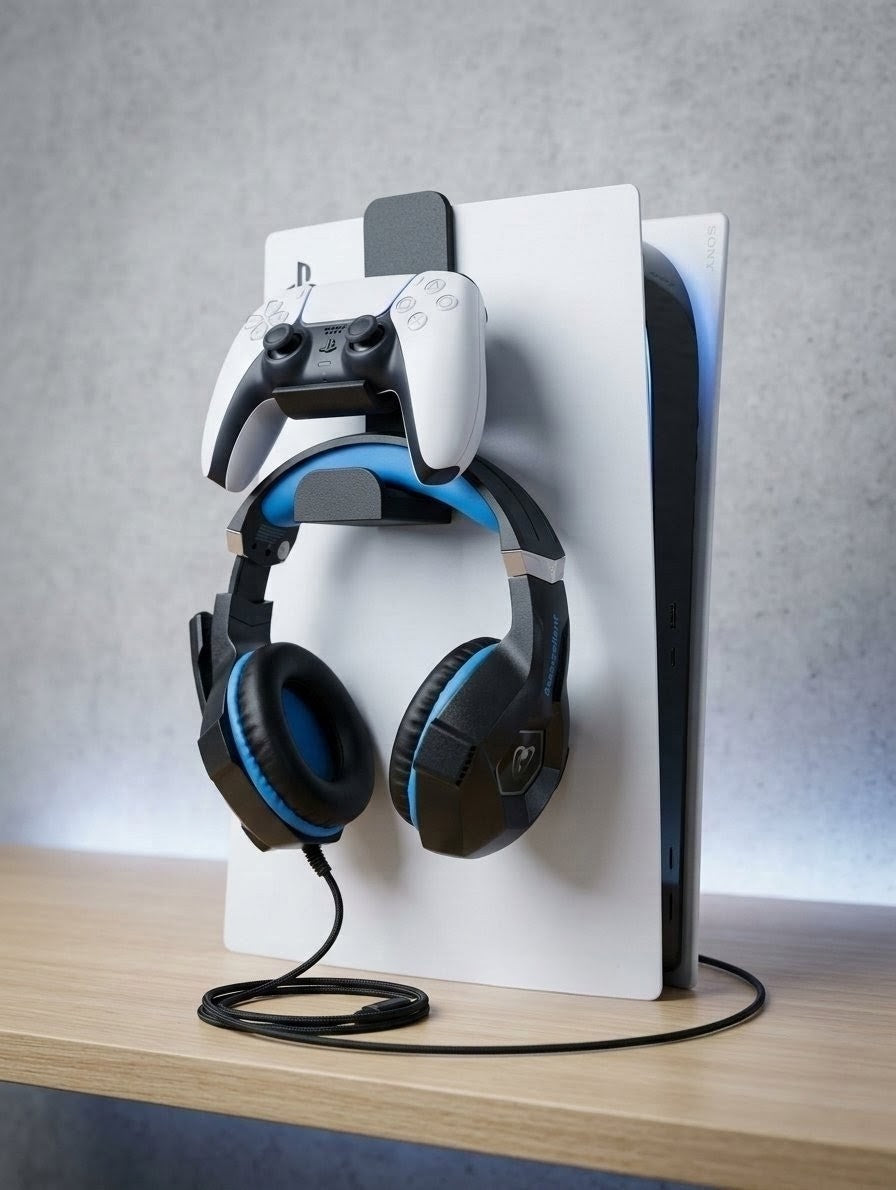 PS5 Controller and Headset Holder