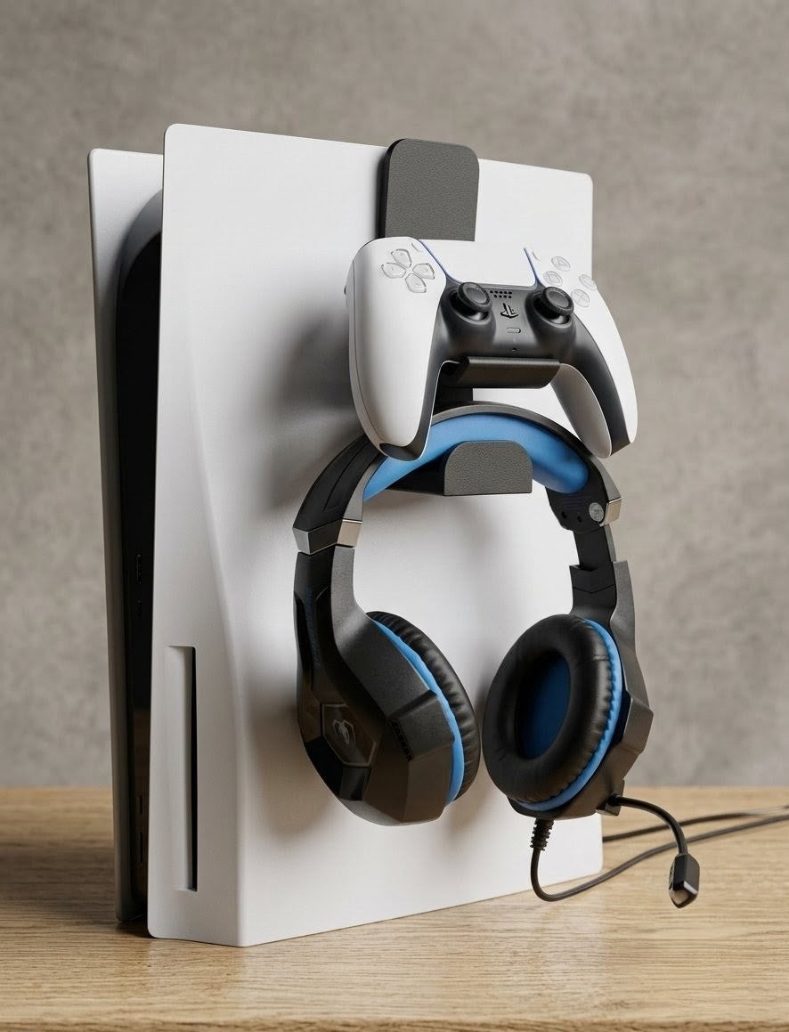 PS5 Controller and Headset Holder