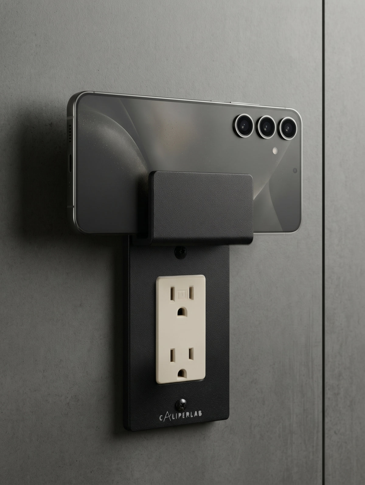 Phone Stand Holder on Modern Power Outlet Cover