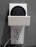 Modern Outlet Cover with Built-In Wireless Phone Charger